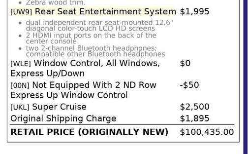 2023 Cadillac Escalade Sport