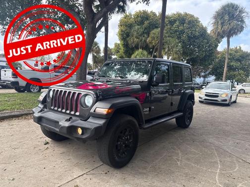 Granite Crystal Metallic Clearcoat 2021 Jeep Wrangler Unlimited Sport