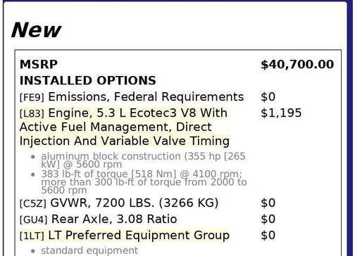 2018 Chevrolet Silverado 1500 1LT