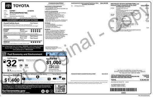 2023 Toyota Camry LE