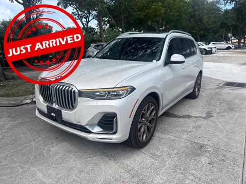 Mineral White Metallic 2019 BMW X7 xDrive50i
