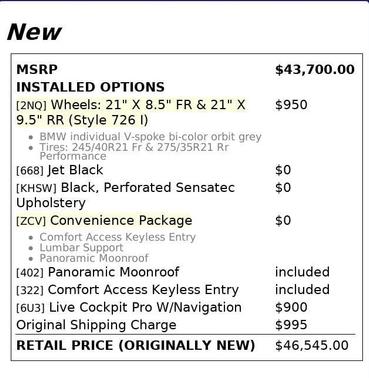 2022 BMW X3 sDrive30i