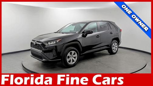 Midnight Black Metallic 2022 Toyota RAV4 LE