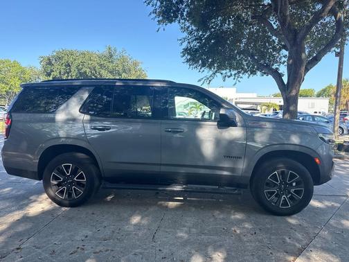 SATIN STEEL METALLIC 2021 Chevrolet Tahoe Z71