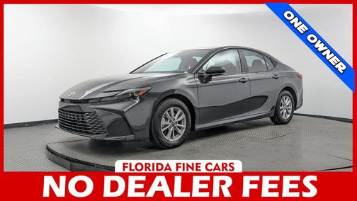 Midnight Black Metallic 2026 Toyota Camry LE
