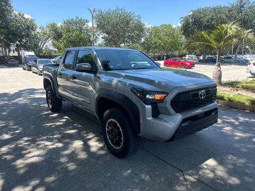 Silver 2024 Toyota Tacoma TRD Off Road