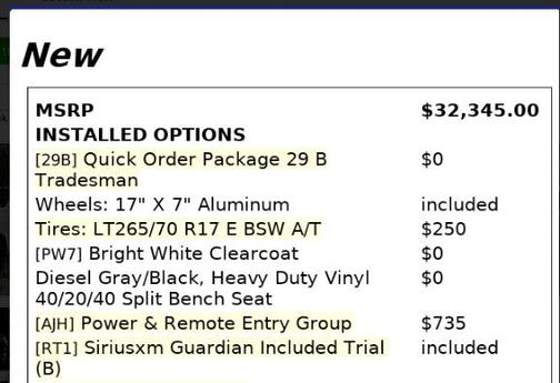 Bright White Clearcoat 2023 RAM 1500 Tradesman