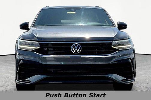 Platinum Gray 2023 Volkswagen Tiguan 2.0T SE R-Line Black