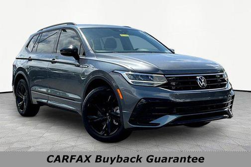 Platinum Gray 2023 Volkswagen Tiguan 2.0T SE R-Line Black