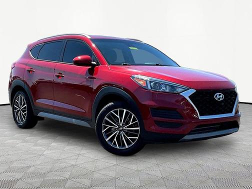 Red Crimson 2021 Hyundai TUCSON SEL