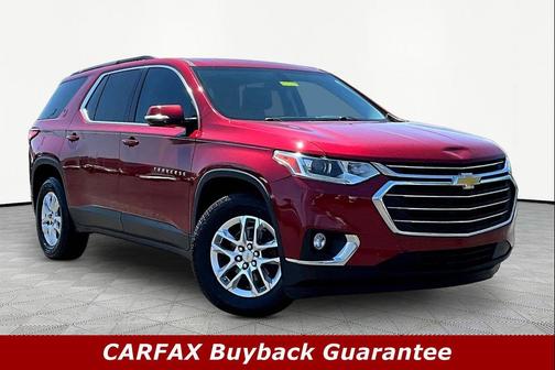 Cajun Red Tintcoat 2019 Chevrolet Traverse LT Leather