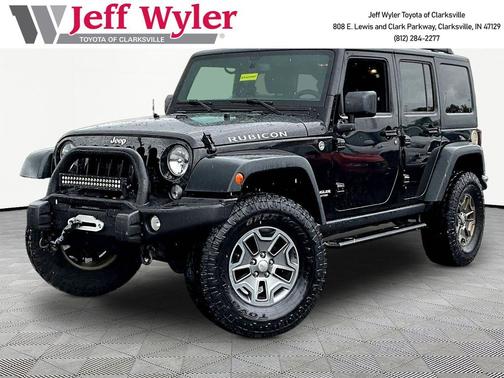 Black Clearcoat 2015 Jeep Wrangler Unlimited Rubicon