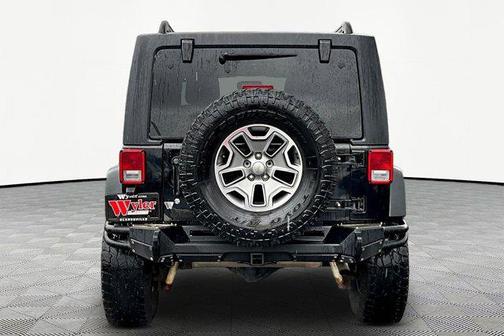 Black Clearcoat 2015 Jeep Wrangler Unlimited Rubicon