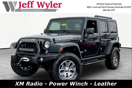 Black Clearcoat 2015 Jeep Wrangler Unlimited Rubicon