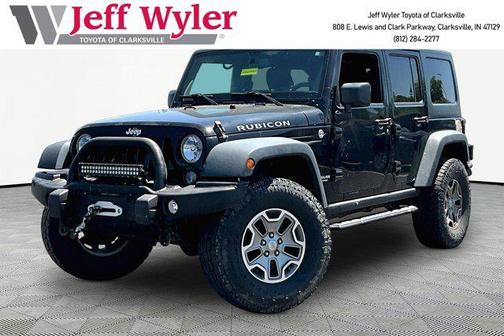 Black Clearcoat 2015 Jeep Wrangler Unlimited Rubicon