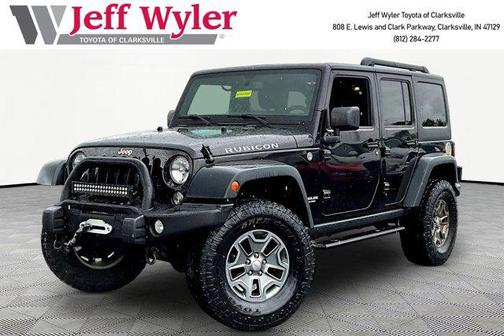 Black Clearcoat 2015 Jeep Wrangler Unlimited Rubicon