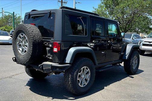 Black Clearcoat 2015 Jeep Wrangler Unlimited Rubicon