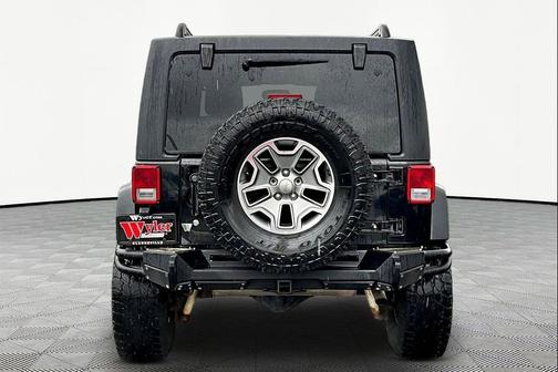 Black Clearcoat 2015 Jeep Wrangler Unlimited Rubicon