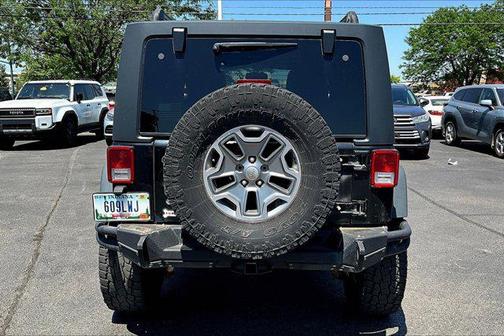 Black Clearcoat 2015 Jeep Wrangler Unlimited Rubicon