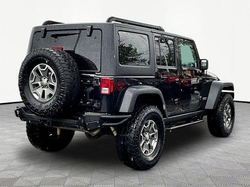Black Clearcoat 2015 Jeep Wrangler Unlimited Rubicon