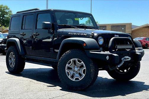 Black Clearcoat 2015 Jeep Wrangler Unlimited Rubicon