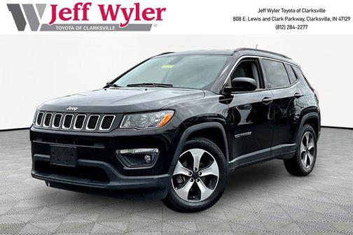 Diamond Black Crystal Pearlcoat 2018 Jeep Compass Latitude