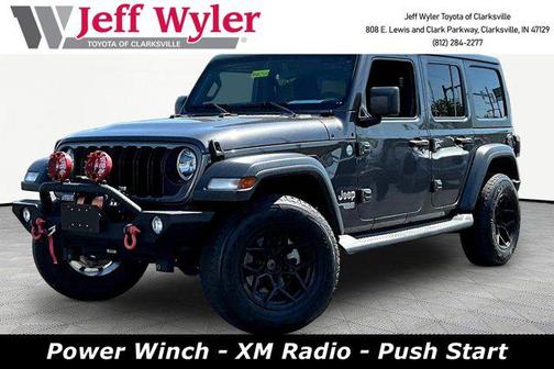 Granite Crystal Metallic Clearcoat 2019 Jeep Wrangler Unlimited Sport