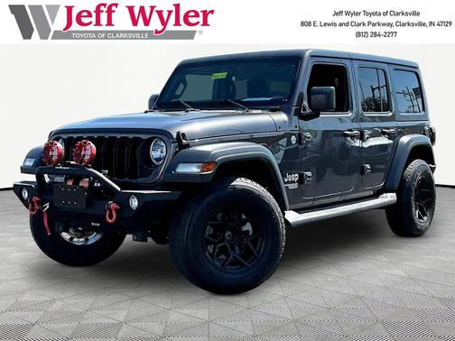 Granite Crystal Metallic Clearcoat 2019 Jeep Wrangler Unlimited Sport