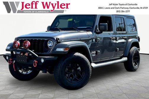 Granite Crystal Metallic Clearcoat 2019 Jeep Wrangler Unlimited Sport