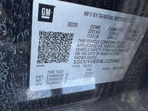 2020 Chevrolet Silverado 1500 LTZ