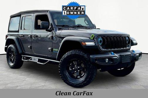Granite Crystal Metallic Clearcoat 2024 Jeep Wrangler 4xe Willys