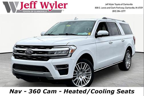 Oxford White 2024 Ford Expedition Max Limited