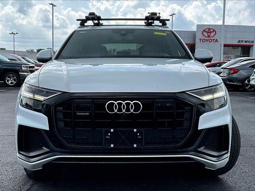Glacier White 2020 Audi Q8 55 Premium Plus