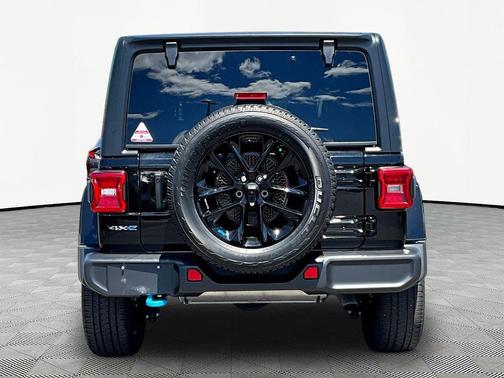 Black Clearcoat 2023 Jeep Wrangler 4xe Sahara