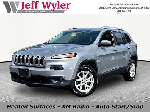 Billet Silver Metallic Clearcoat 2015 Jeep Cherokee Latitude