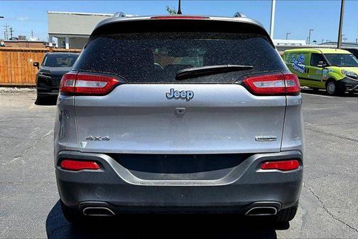 Billet Silver Metallic Clearcoat 2015 Jeep Cherokee Latitude