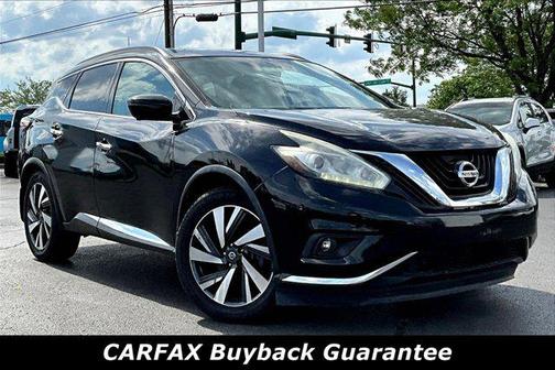 Magnetic Black Metallic 2017 Nissan Murano Platinum