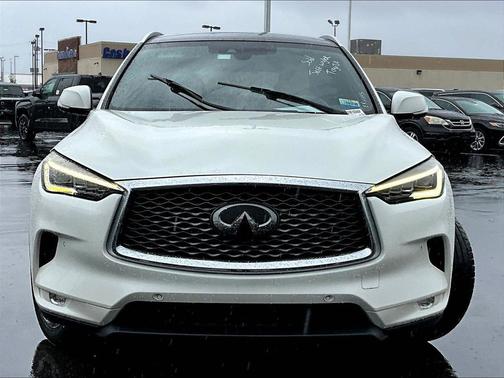Majestic White 2019 INFINITI QX50 ESSENTIAL