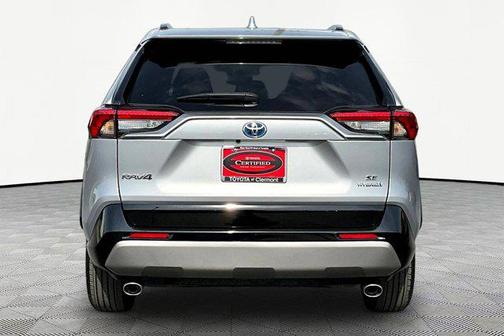 Silver Sky Metallic 2023 Toyota RAV4 Hybrid SE