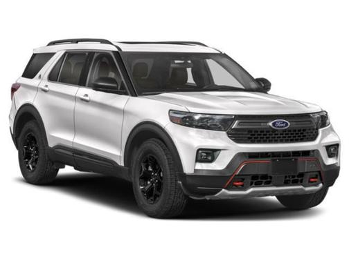 Forged Green Metallic 2022 Ford Explorer Timberline