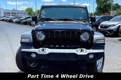 Black Clearcoat 2020 Jeep Wrangler Unlimited Sport