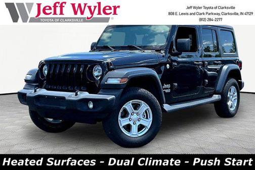 Black Clearcoat 2020 Jeep Wrangler Unlimited Sport