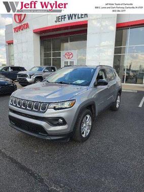 Billet Silver Metallic Clearcoat 2022 Jeep Compass Latitude