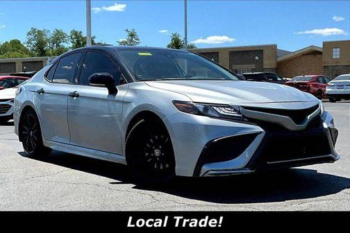 Celestial Silver/Midnight Black Metallic 2021 Toyota Camry XSE