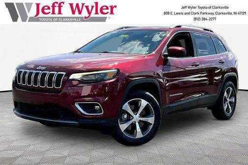 Velvet Red Pearlcoat 2019 Jeep Cherokee Limited