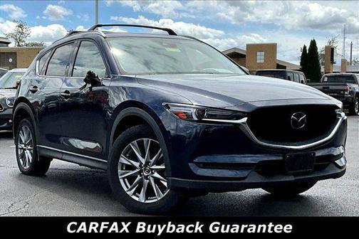 Deep Crystal Blue Mica 2021 Mazda CX-5 Grand Touring