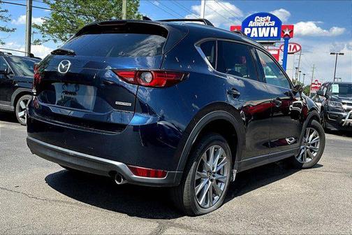 Deep Crystal Blue Mica 2021 Mazda CX-5 Grand Touring
