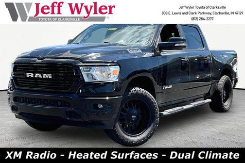 Diamond Black Crystal Pearlcoat 2019 RAM 1500 Big Horn