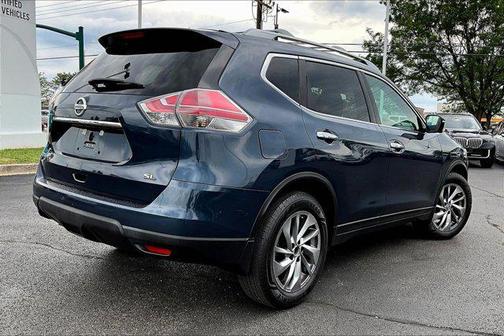 Arctic Blue Metallic 2015 Nissan Rogue SL