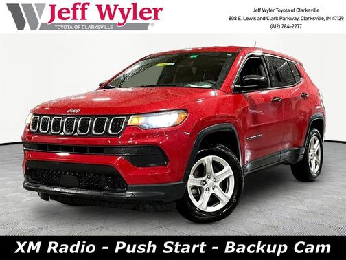 Redline Pearlcoat 2023 Jeep Compass Sport